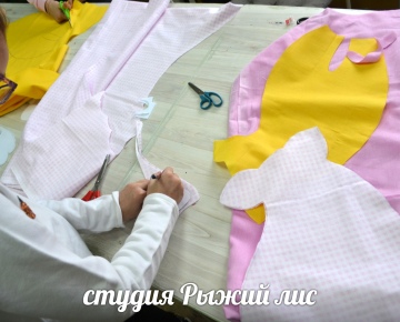 Шьём игрушку своими руками из ткани. Фотоотчёт с мастер-класса для детей и взрослых в Тольятти